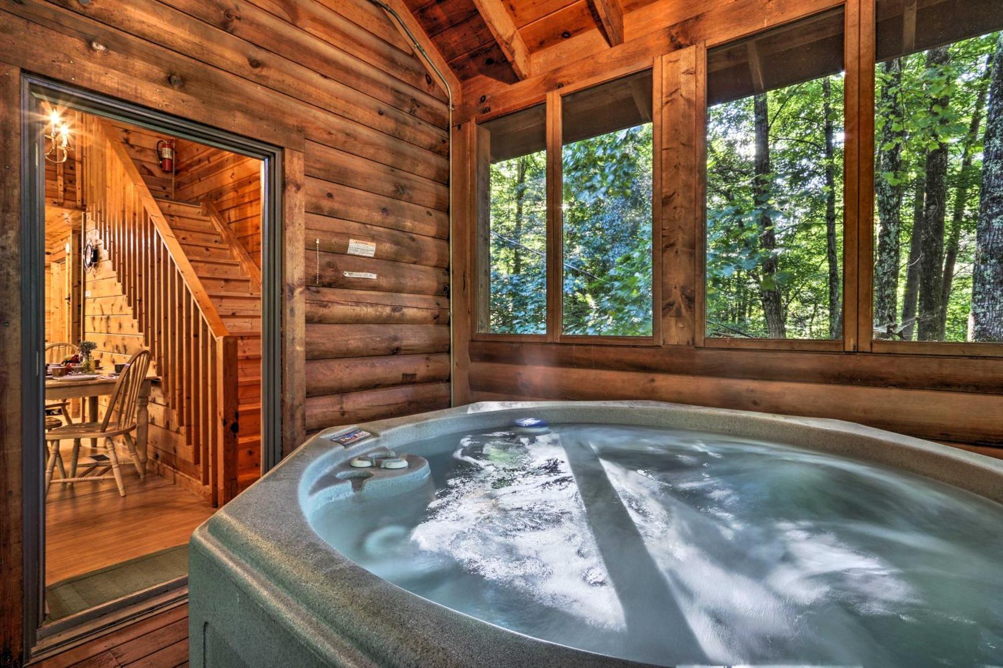 Cozy Mountain Cabin In Perfect Location Севьервилл Экстерьер фото