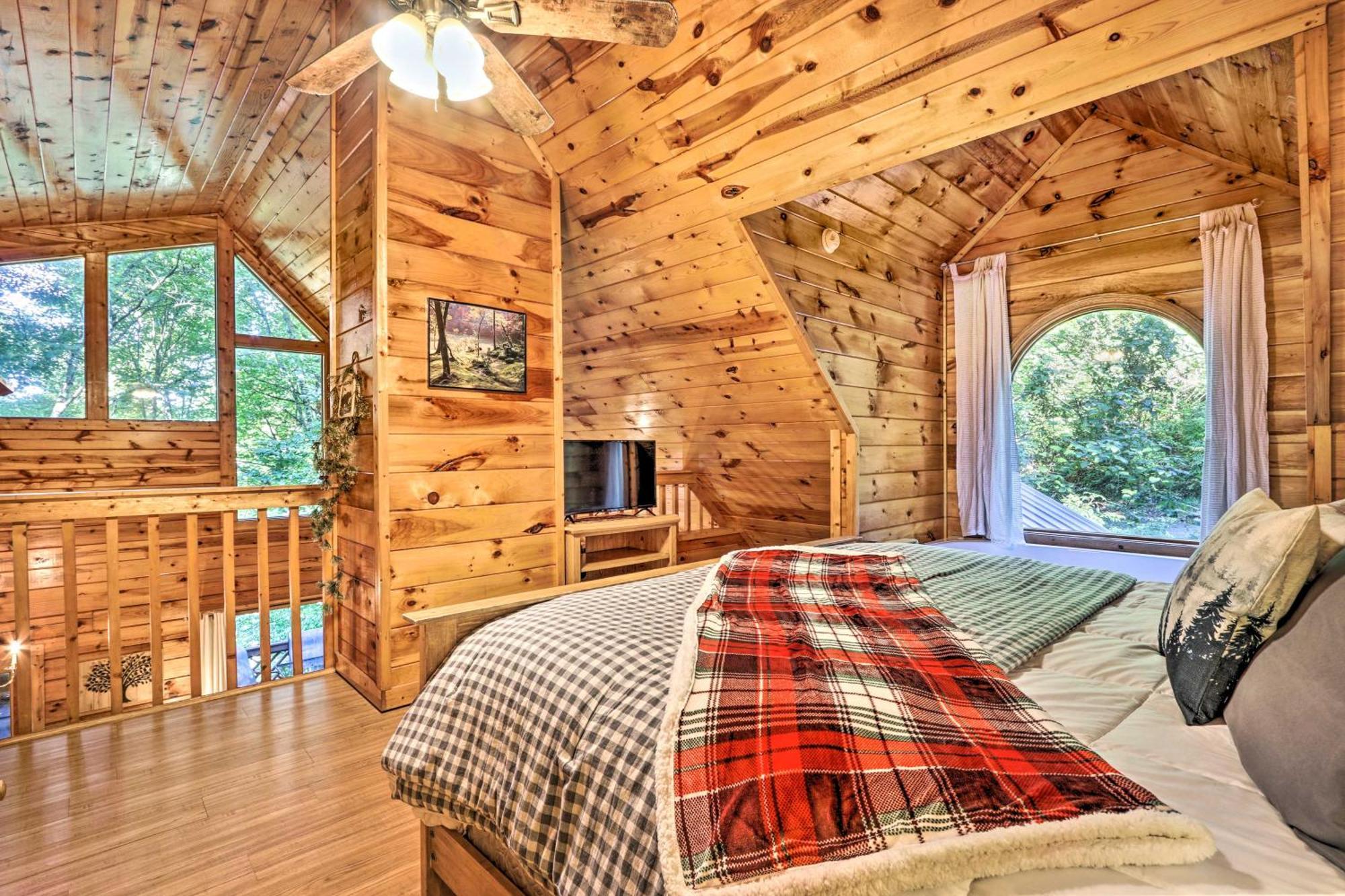 Cozy Mountain Cabin In Perfect Location Севьервилл Экстерьер фото