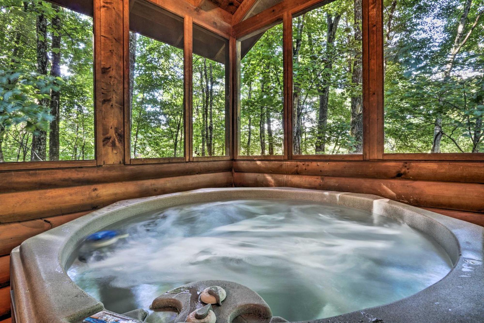Cozy Mountain Cabin In Perfect Location Севьервилл Экстерьер фото