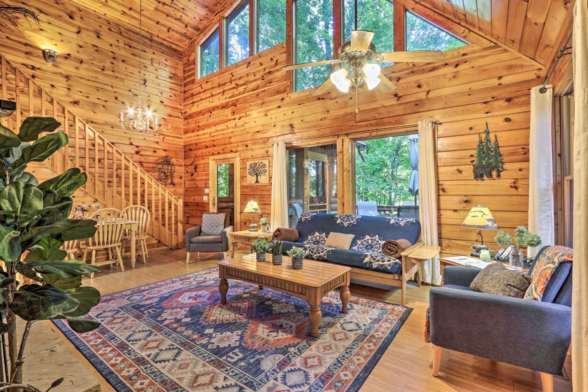 Cozy Mountain Cabin In Perfect Location Севьервилл Экстерьер фото