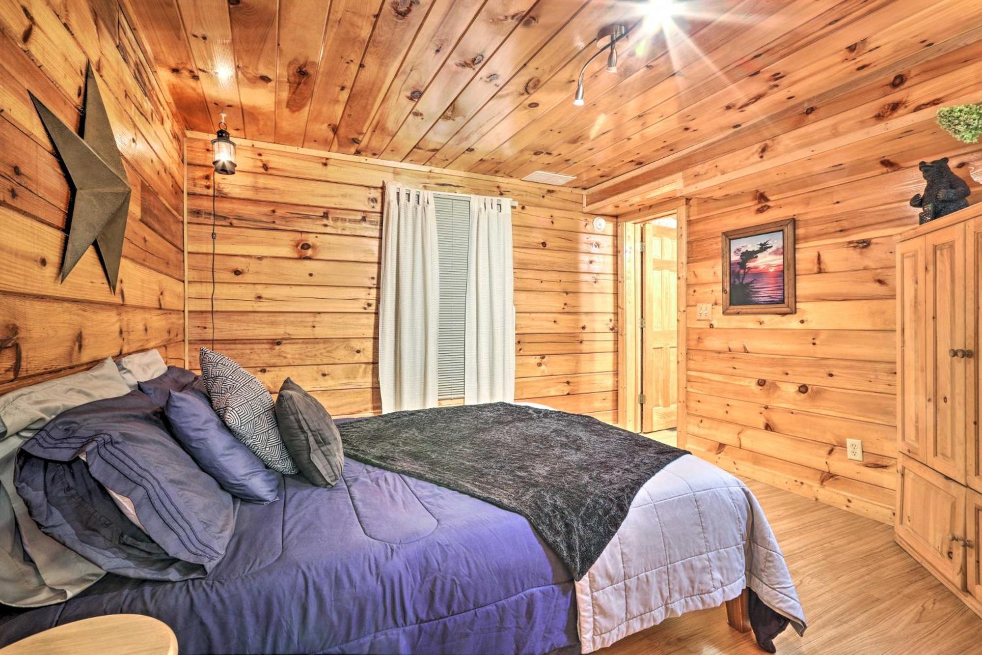 Cozy Mountain Cabin In Perfect Location Севьервилл Экстерьер фото