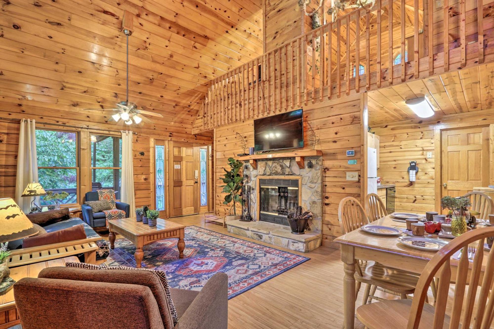 Cozy Mountain Cabin In Perfect Location Севьервилл Экстерьер фото
