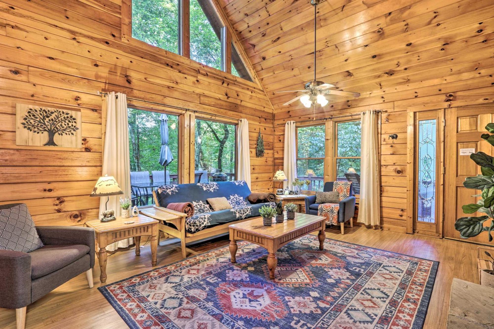 Cozy Mountain Cabin In Perfect Location Севьервилл Экстерьер фото