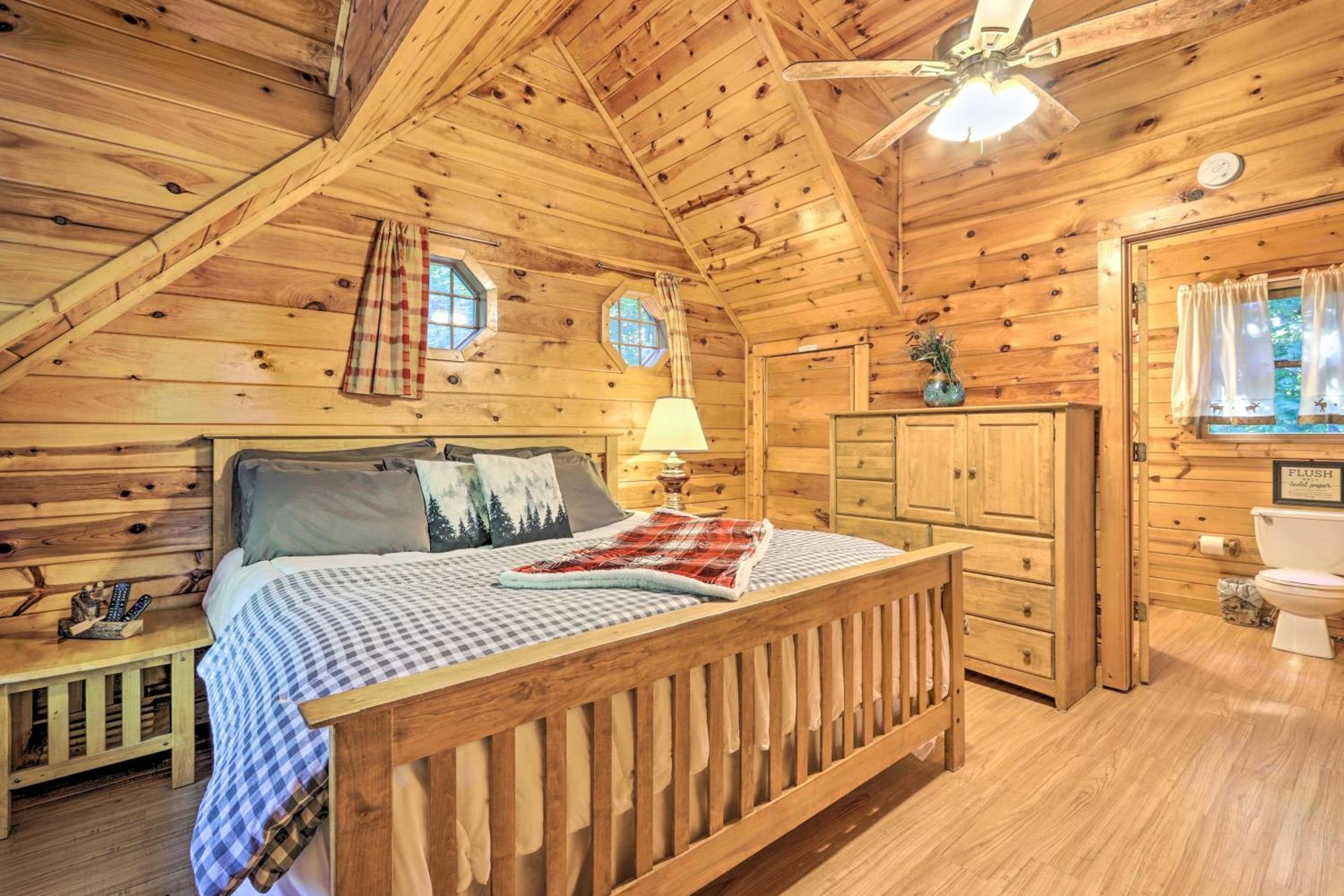 Cozy Mountain Cabin In Perfect Location Севьервилл Экстерьер фото